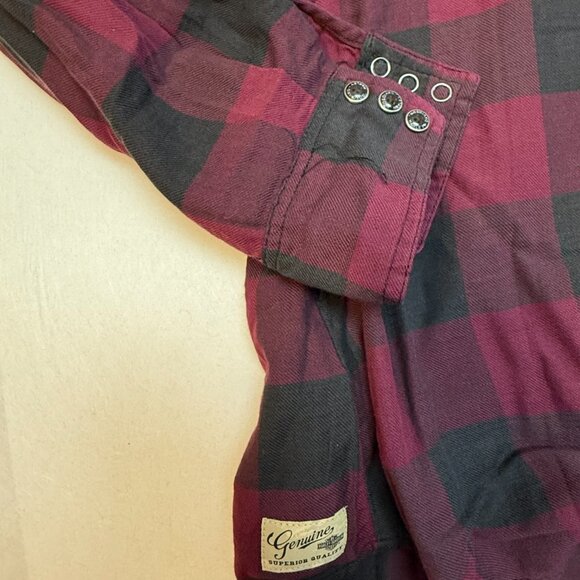 Harley Davidson long sleeve snap shirt - Picture 7 of 7